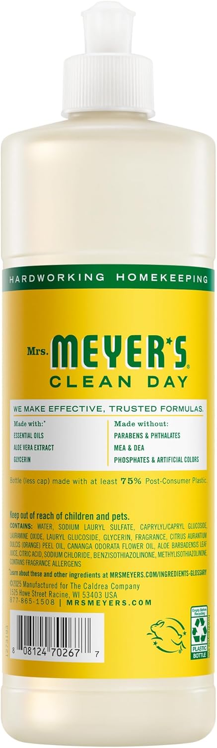 MRS._MEYER'S_CLEAN_DAY_Liquid_Dish_Soap,_Honeysuckle_Scent,_16_Fl_Oz_Bottle