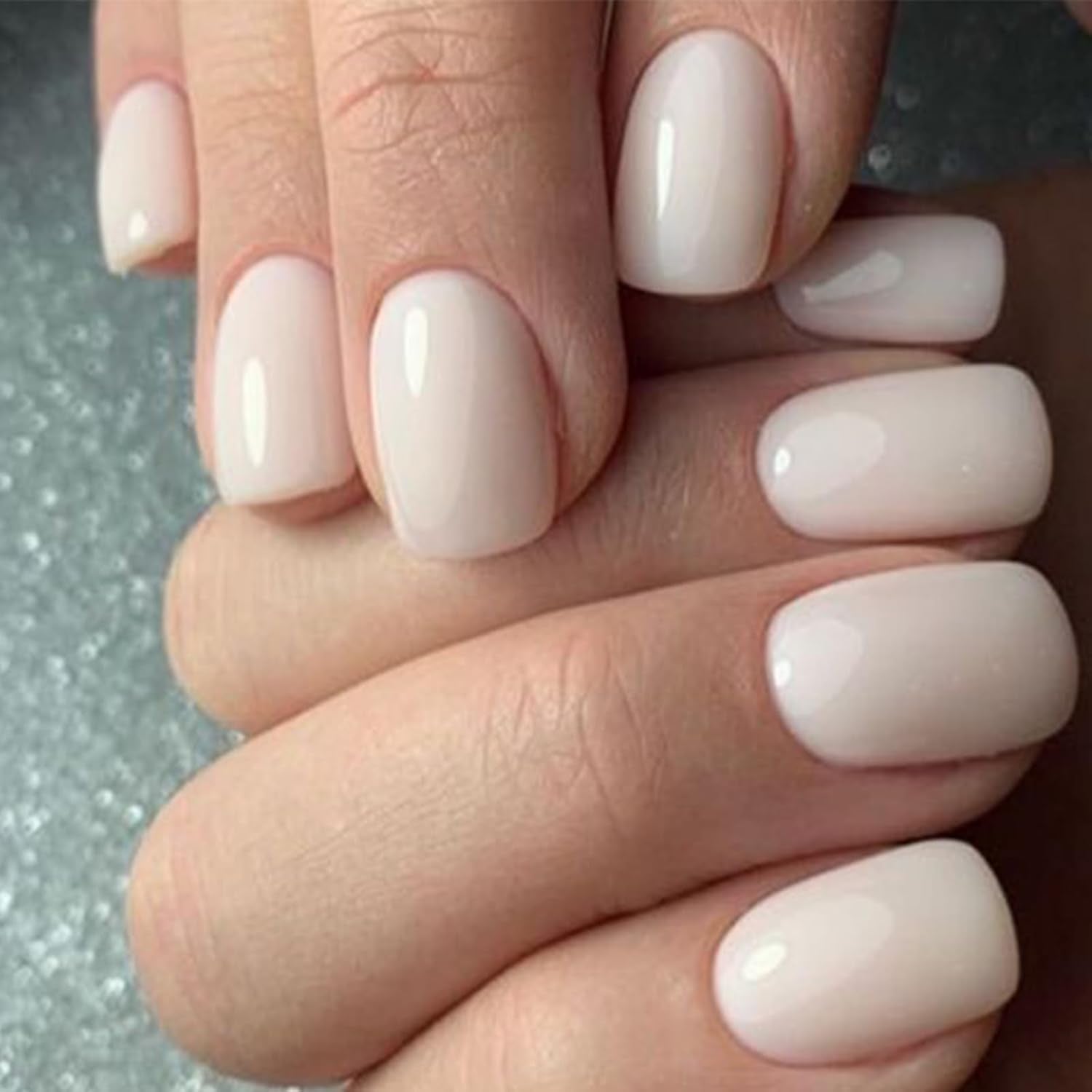 Modelones_White_Press_on_Nails,_Short_Square_Fake_Nails,_Reusable_Nail_Kit_with_Nail_Glue_Adhesive_Tabs_Mini_Nail_File,_Summer_Nails_Press_Ons_32Pcs_16_Sizes,_Women_Girl_Gift
