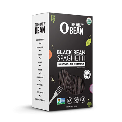 The_Only_Bean_-_Organic_Black_Bean_Spaghetti_Pasta_-_High_Protein,_Keto_Friendly,_Gluten-Free,_Vegan,_Non-GMO,_Kosher,_Low_Carb,_Plant-Based_Bean_Noodles_-_8_oz_(1_Pack)