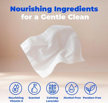 Best_Pet_Supplies_8"_x_9"_Large_Dog_Wipes_-_Cleaning_and_Deodorizing_for_Paws_and_Coat_-_Gentle_Formula_with_Lavender_Vitamin_E_for_Puppies_and_Cats_-_100_Count