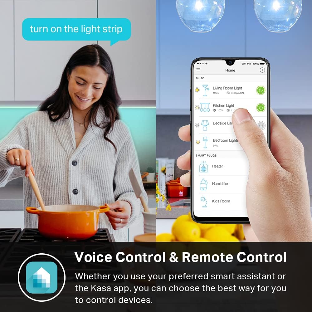 Kasa_Smart_LED_Light_Strip,_16.4ft/32.8ft(2_Rolls_of_16.4ft.)_WiFi_LED_Strip_Works_with_Alexa,_Google_Home,_SmartThings,_High_Brightness_with_16_Million_Colors,_RGB,_Grouping,_Adjustable_Length,_Up_to_25,000_Hours