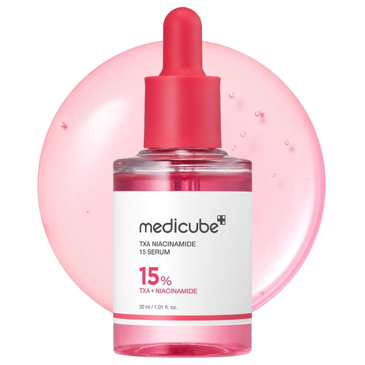 medicube_TXA+Niacinamide_15%_Glow_Facial_Serum_for_After_Spot_Care_|_All-in-One_Daily_Korean_Skincare_|_Uneven_Skin_Tone,_Texture,_and_Hydration_Care_|_High-Potency_Tranexamic_Acid_5%_|_1.01_fl.oz