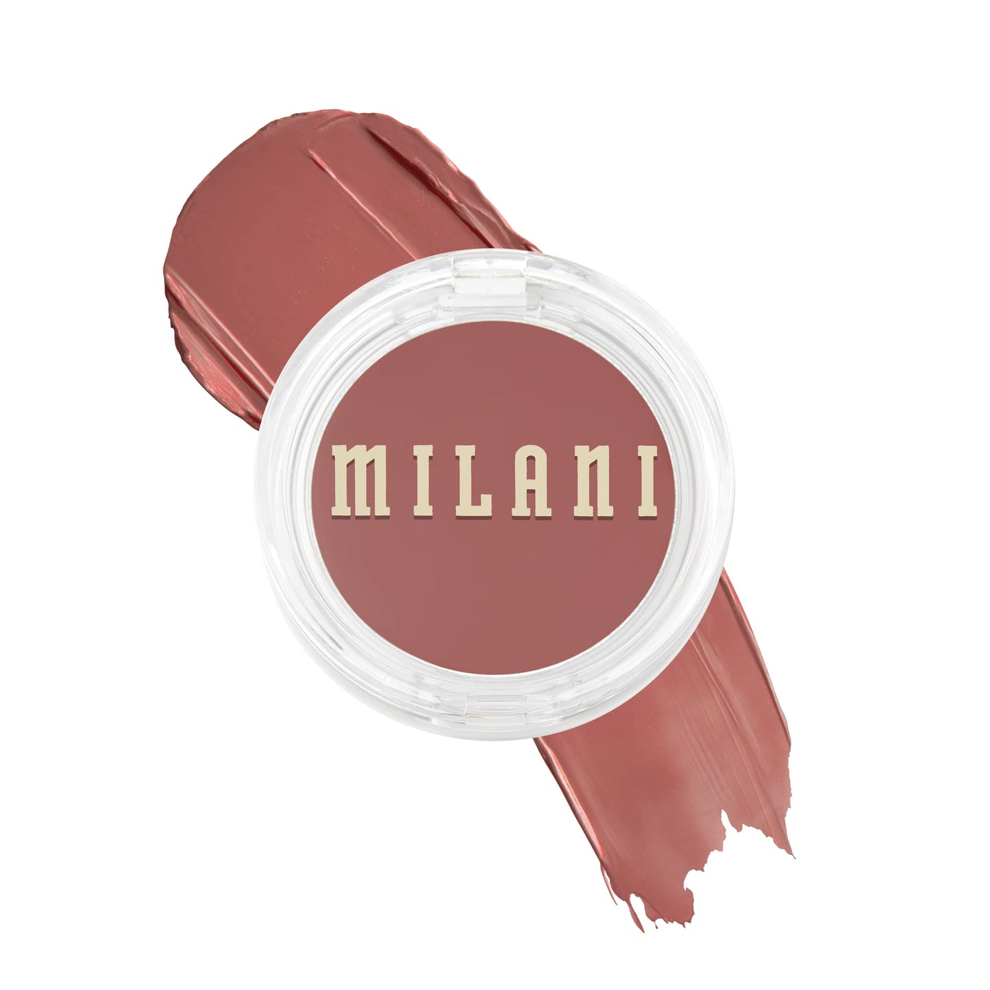 Milani Blush Makeup – Cheek Kiss Cream Blush for Cheeks, Buildable Cream-to-Gel Blusher &amp;amp; Lip Tint, Dewy Natural Color, Hydrating - Nude Kiss