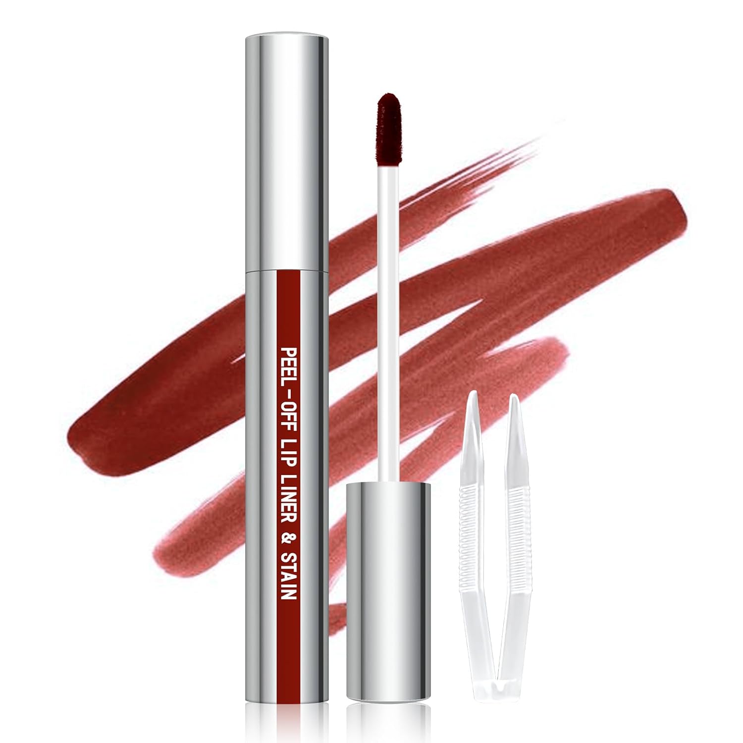 Cilrofelr_Peel_Off_Lip_Liner_Stain,_Long_Wear_Tattoo_Lip_Liner_with_Tweezer,_Peel_Off_Lip_Stain_with_Matte_Finish,_Long_Lasting,_Waterproof,_Transfer-proof,_Highly_Pigmented_Color_(Cocoa)