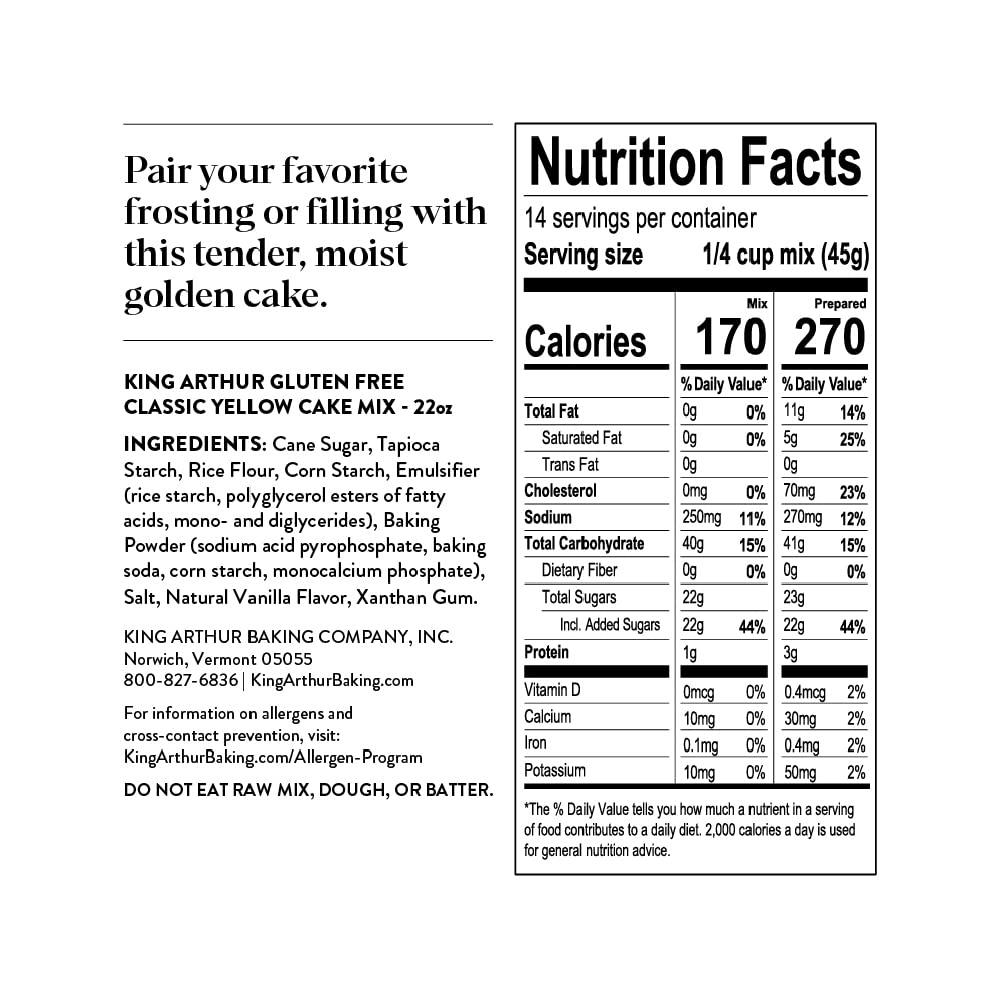 King_Arthur,_Gluten-Free_Yellow_Cake_Mix,_Gluten-Free,_Non-GMO_Project_Verified,_Certified_Kosher,_Non-Dairy,_22_Ounces