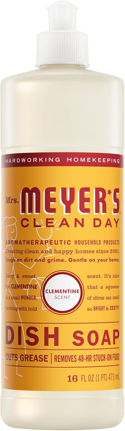 MRS._MEYER'S_CLEAN_DAY_Liquid_Dish_Soap,_Clementine_Scent_16_Fl_Oz