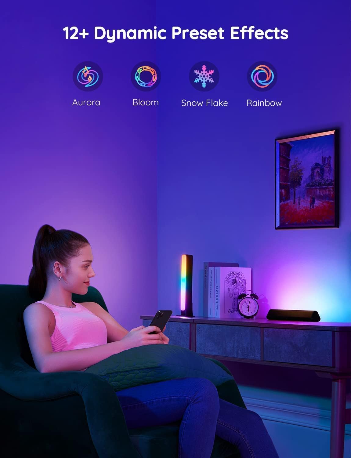 Govee_Smart_LED_Light_Bars,_Work_with_Alexa_and_Google_Assistant,_RGBICWW_WiFi_TV_Backlights_with_Scene_and_Music_Modes_for_Gaming,_Pictures,_PC,_Room_Decoration