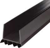 M-D Building Products Vinyl Cinch® U-Shape Door Bottom Seal, Slide-On Weatherstripping Draft Stopper, Easy to Install, Fits 36” x 1-3/4” Doors, Fills 3/8”- 3/4” Gaps, 43336, White