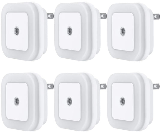 Uigos_LED_Night_Light_Lamp_with_Smart_Sensor_Dusk_to_Dawn_Sensor,_Daylight_White,_0.5W_Plug-in,_6-Pack