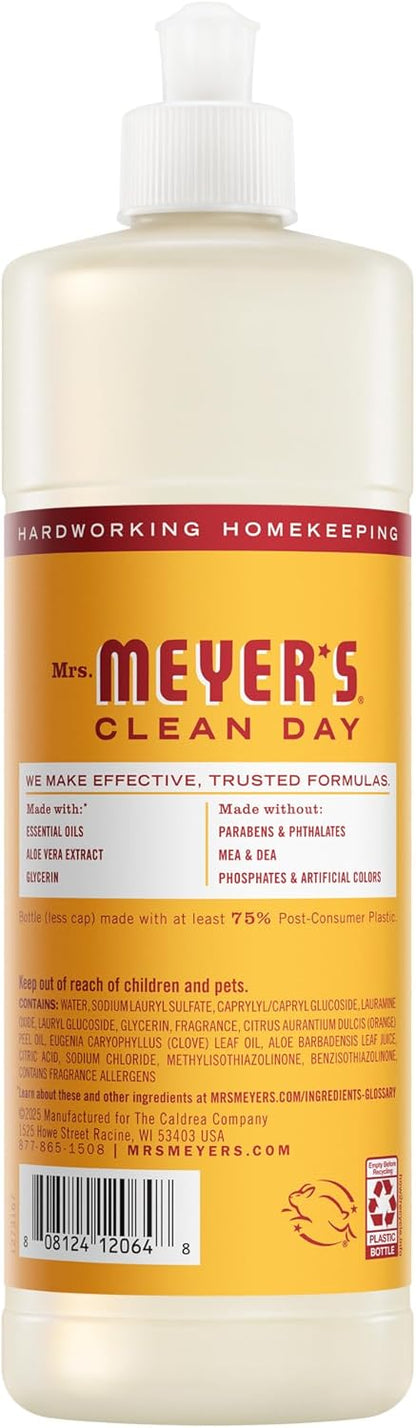 MRS._MEYER'S_CLEAN_DAY_Liquid_Dish_Soap,_Clementine_Scent_16_Fl_Oz