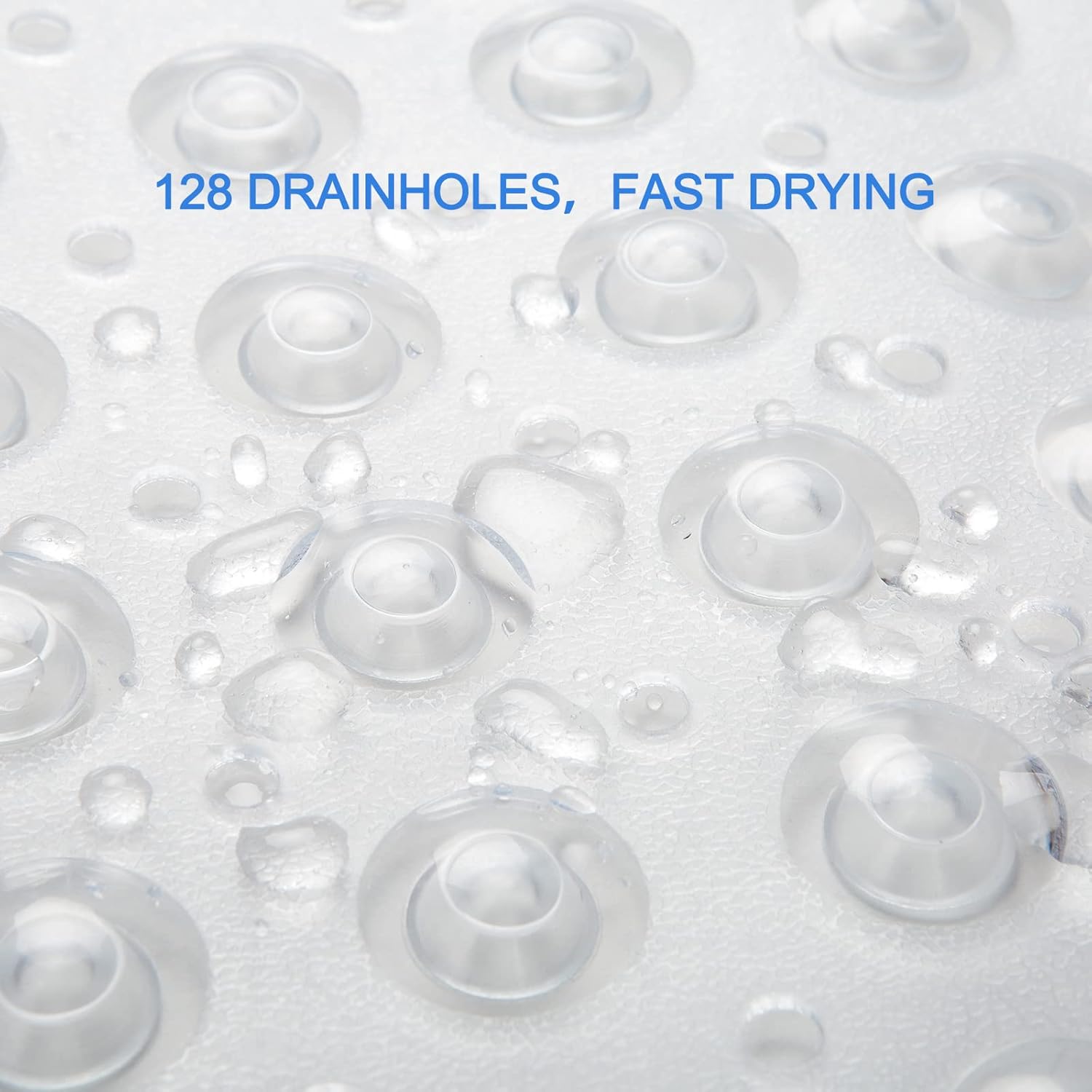 AmazerBath_Bath_Tub_Mat,_Medium_Size_27.6_x_15_Inches_Non-Slip_Shower_Mats_with_Suction_Cups_and_Drain_Holes,_Bathroom_Bathtub_Mats_Machine_Washable_(Clear)