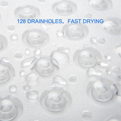 AmazerBath_Bath_Tub_Mat,_Medium_Size_27.6_x_15_Inches_Non-Slip_Shower_Mats_with_Suction_Cups_and_Drain_Holes,_Bathroom_Bathtub_Mats_Machine_Washable_(Clear)
