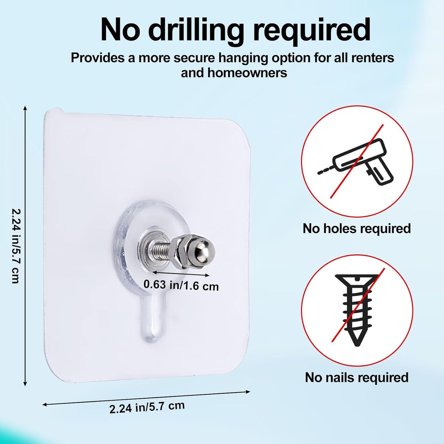 20pcs_Self_Adhesive_Picture_Hooks,_Heavy_Duty_26.5_lbs_Load-Bearing_Picture_Hangers_Without_Nails_Waterproof_Wall_Hooks_for_Bathroom_Kitchen_Office_(Transparent)