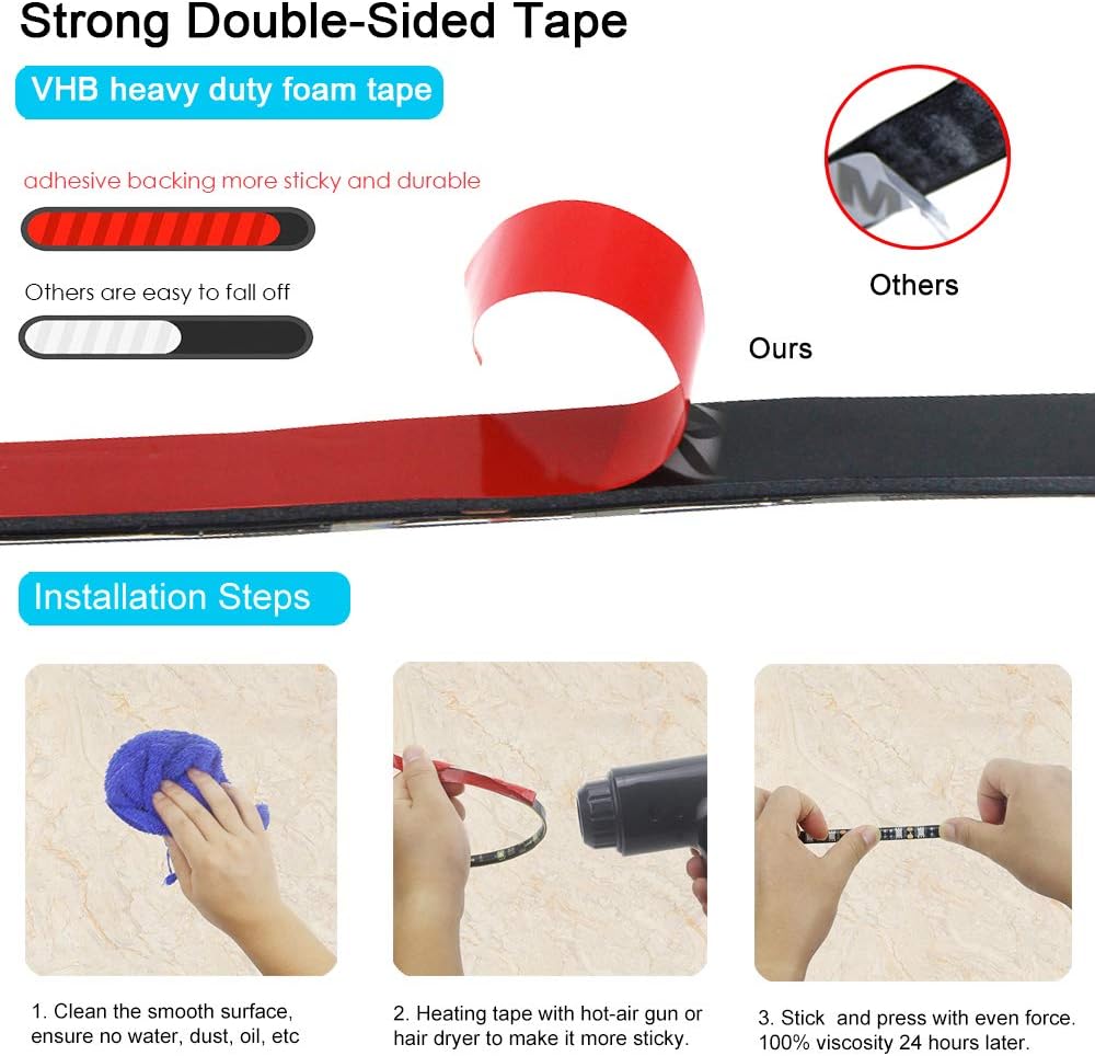 ALITOVE_16.4ft_5050_SMD_Red_LED_Flexible_Strip_Ribbon_Light_5M_300_LEDs_Waterproof_IP65_DC_12V_for_Home_Garden_Commercial_Area_Lighting,_Without_Power_Supply