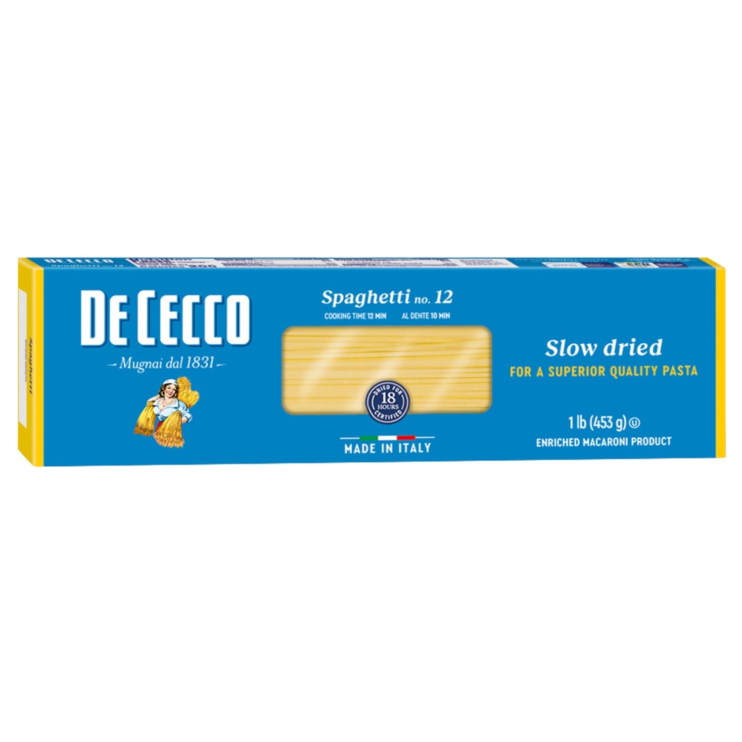 De_Cecco_Spaghetti_No._12_Pasta,_16_Oz,_Authentic,_Slow_Dried,_Made_with_Durum_Wheat,_Versatile_Pasta_for_Sauces_&_Recipes,_Made_in_Italy