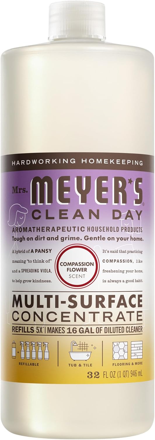 Mrs._MEYER'S_CLEAN_DAY_Multi-Surface_Everyday_Concentrate,_Compassion_Flower_Scent,_32_Fl_Oz_Bottle