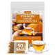 Turmeric Ginger Tea - 50 Count (Pack of 1)