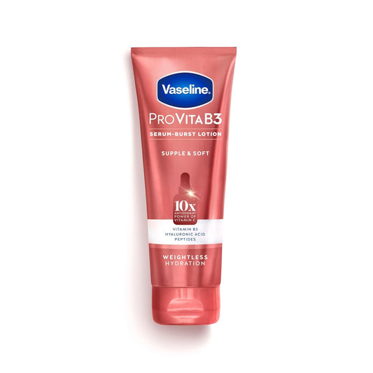 Vaseline_Pro_VitaB3_Serum_Burst_Lotion_Supple_&_Soft_Healthy,_Hydrated_Skin,_Lightweight_10x_Antioxidant_Power_of_Vitamin_C_with_Vitamin_B3,_Hyaluronic_Acid_&_Peptides,_7.5_fl_oz