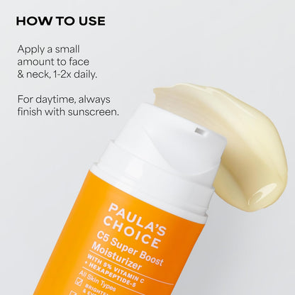 Paula's_Choice_C5_Super_Boost_Face_Moisturizer_with_5%_Vitamin_C_&_Squalane,_Daily_Face_Lotion_for_Discoloration,_Uneven_Tone,_Fine_Lines_&_Breakout-Prone_Skin,_Fragrance-Free