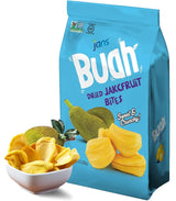 Jackfruit Chips 7 Oz | Jans Buah Dried Chips, Gluten-Less Fruit Snack, Authentic Experience, Jack Dried, Freeze