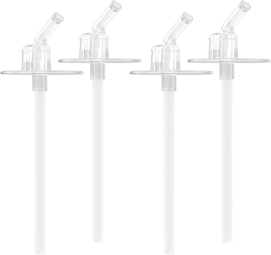 THERMOS_FUNtainer_12_Ounce_Insulated_Kids_Water_Bottle_Replacement_Straws,_4_Straws