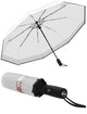Foggy w/Black Ribs - Travel Umbrella (1 Pack)