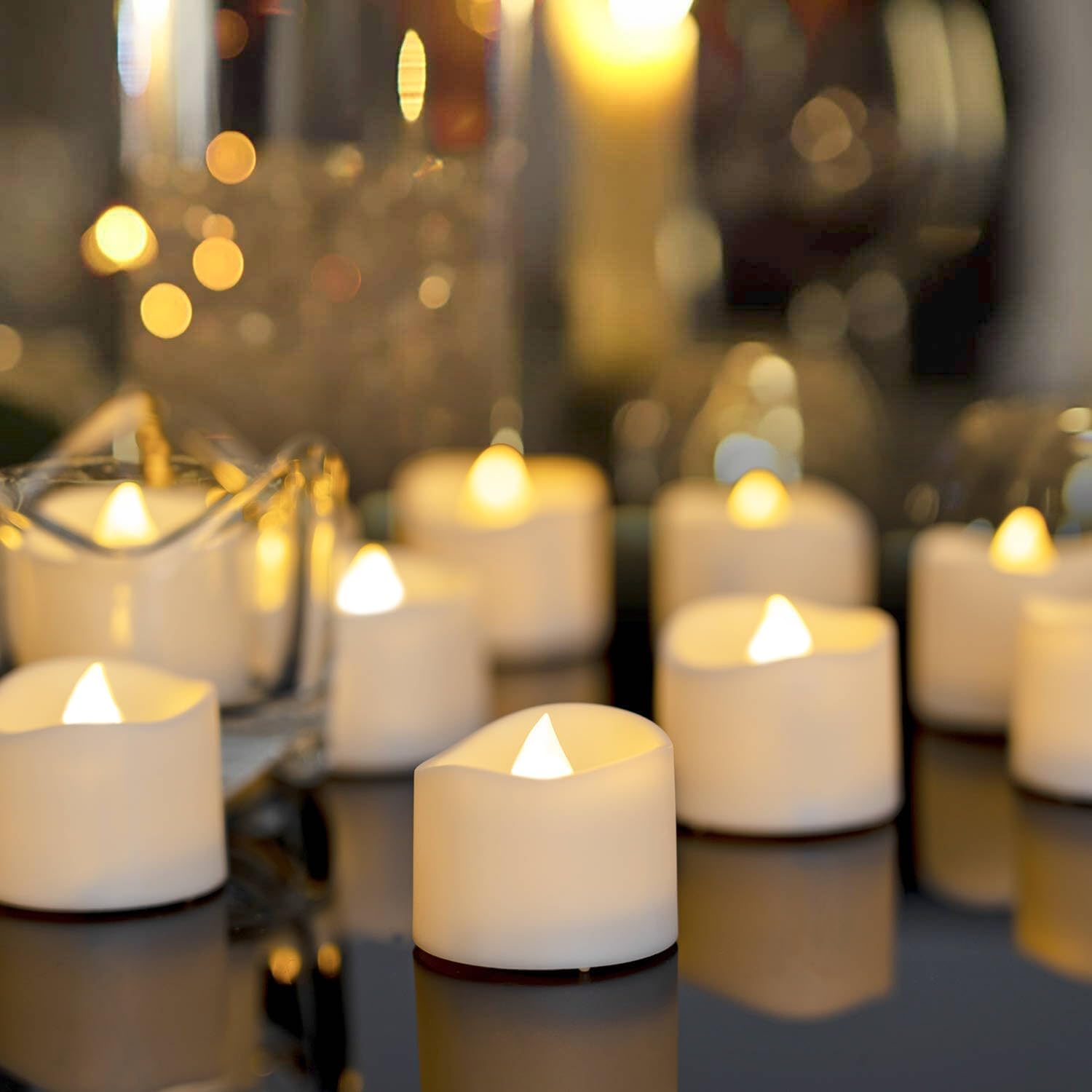 Homemory_48-Pack_Novelty_Flickering_Flameless_Tea_Lights_Candles,_200+Hours_Battery-Operated_LED_Fake_Candles_for_Wedding_Table_Centerpieces,Proposal,Anniversary,_White_Base,_Ø1.5''_×_H1.3''