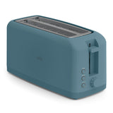 Bella Slim Toaster, Fits-anywhere™ Kitchenware, 6 Setting Shade Control with Reheat & Cancel Buttons, Fits sourdough, 10” Long Slot, Anti Jam & Auto Shutoff, 900 Watt
