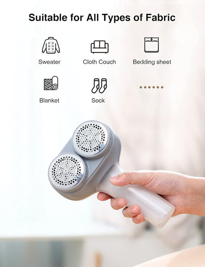 VASSON_Fabric_Shaver,_Electric_Lint_Remover,_Rechargeable_Lint_Shaver,_Sweater_Shavers_to_Remove_Pilling,_Large_Fuzz_Remover_for_Clothes_Couch_Furniture_(Greyish_White)