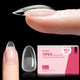0N-Oval Short 192pcs (Tipex Nail Tips)