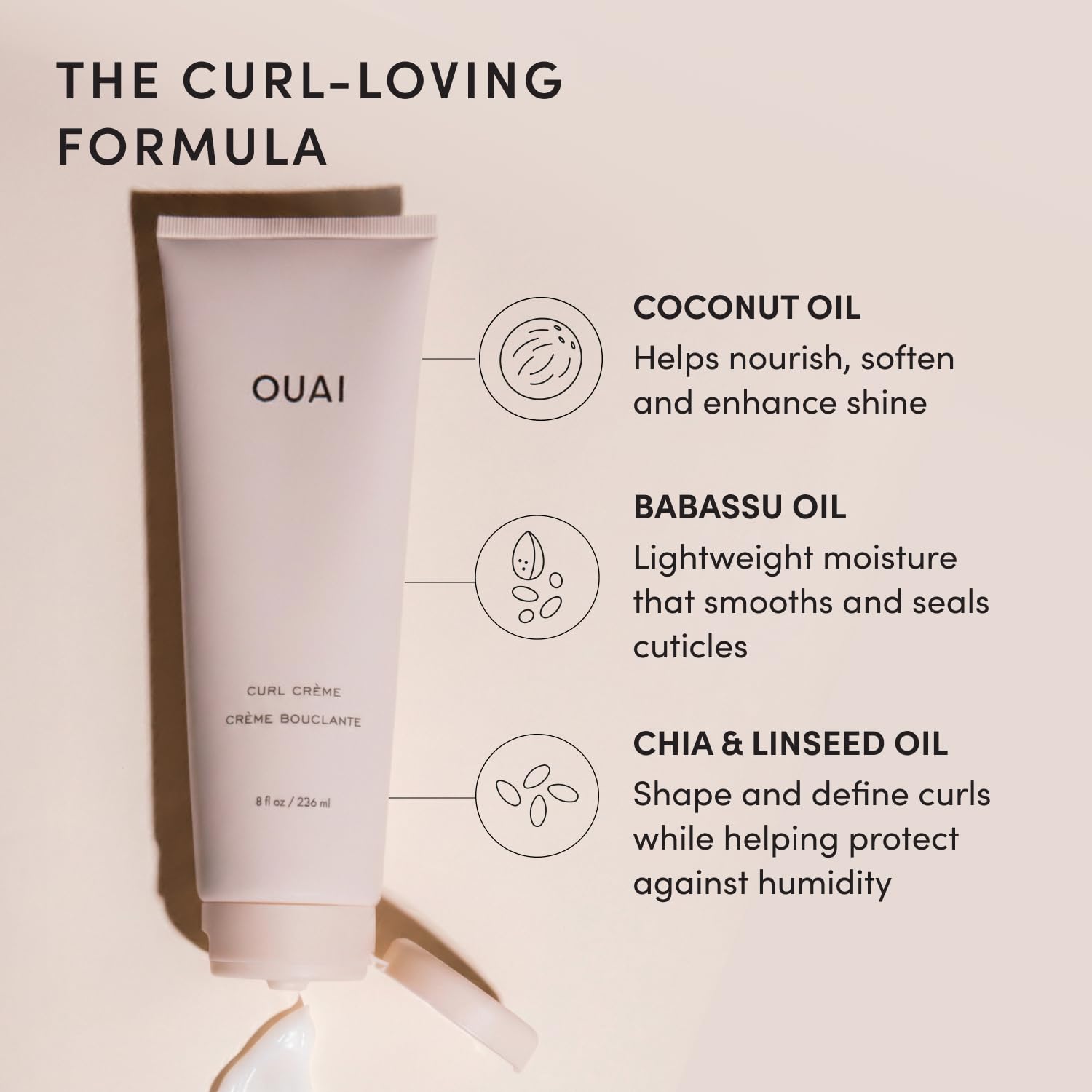 OUAI_Curl_Cream_-_Curl_Defining_Cream_with_Chia_&_Linseed_Oil_-_Enhances_Definition,_Hydration_&_Shine_-_Tames_Frizz_&_Protects_from_Humidity_-_Silicone-Free_Curly_Hair_Products_for_Women_(8_oz)