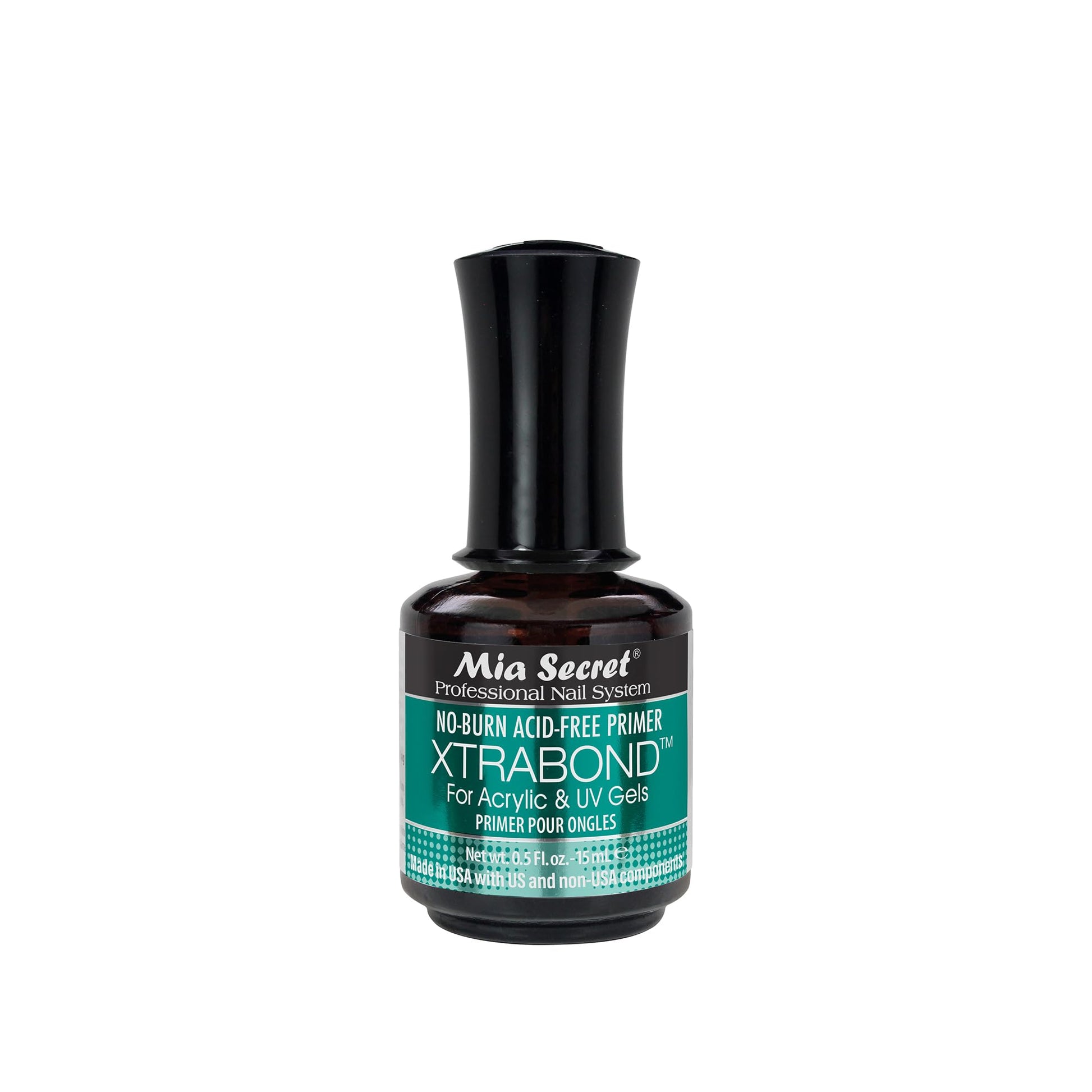 Mia Secret XTRABOND No-Burn Acid-free Primer 1/2 oz. for Acrylic and UV Gels