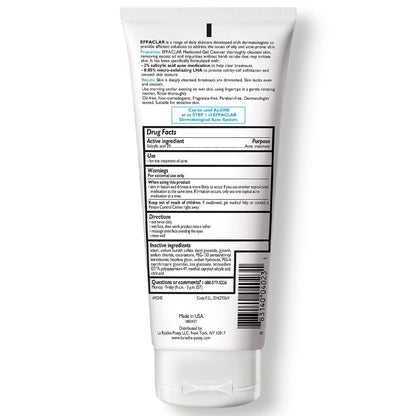 La_Roche-Posay_Effaclar_Medicated_Gel_Cleanser,_2%_Salicylic_Acid_Cleanser_+_LHA_+_Glycerin,_Foaming_Acne_Face_Wash,_Helps_Clear_&_Prevent_Acne_Breakouts,_Oil_Free,_Targets_Excess_Oil
