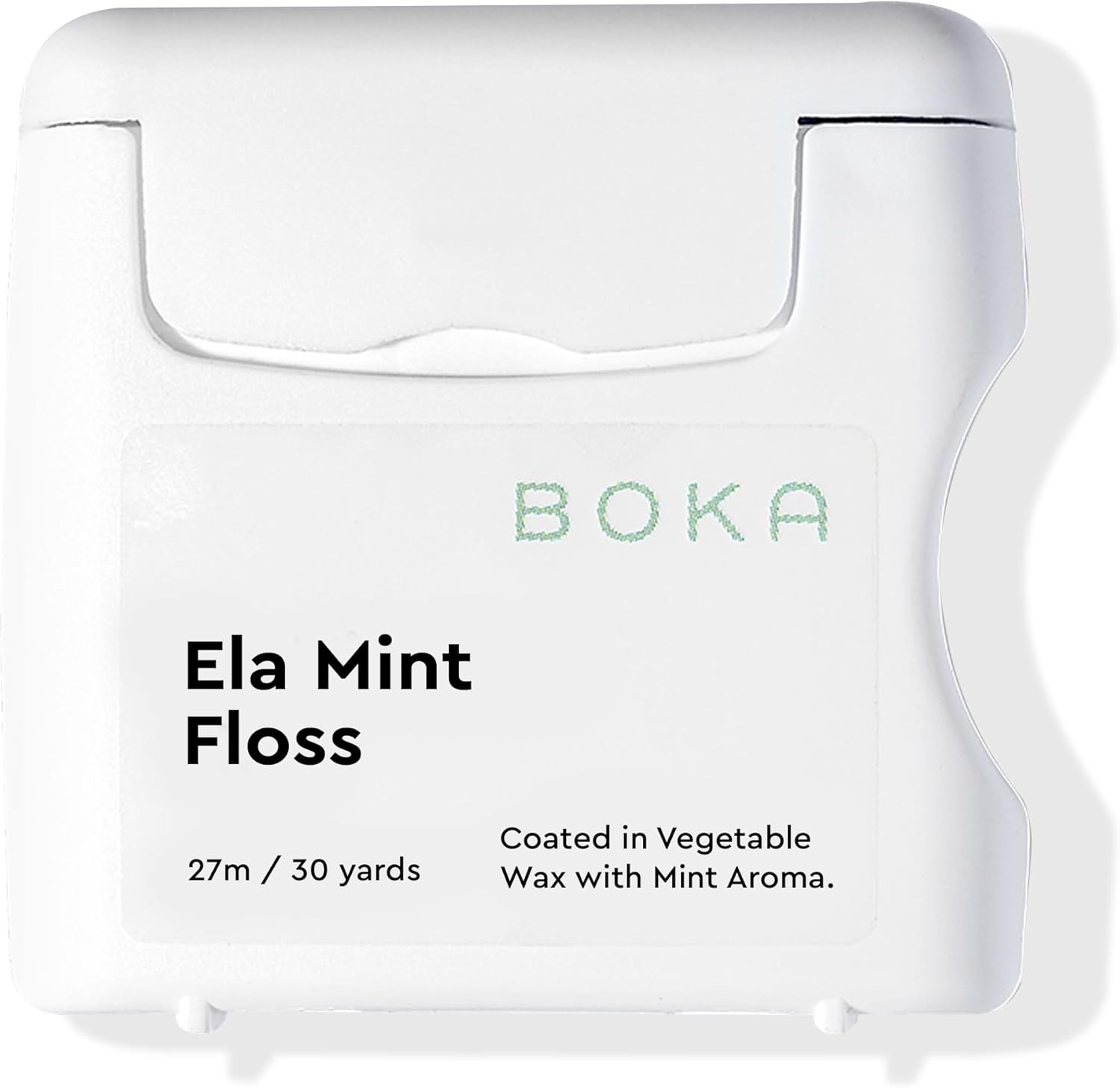 Boka_Ela_Mint_Expandable_Woven_Dental_Floss,_Made_from_Plant-Based_Vegetable_Wax,_Teflon-Free,_30_Yards_of_Waxed_Floss_(Pack_of_1)