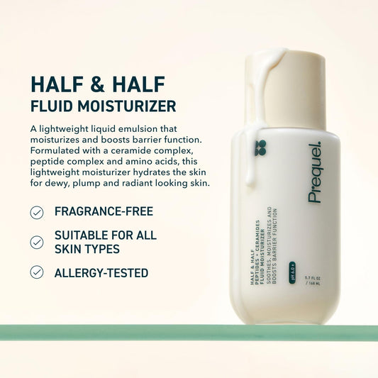 Prequel_Skin_Half_and_Half_Fluid_Moisturizer_Face_Cream._Lightweight_Ceramide_Peptide_Lotion_for_All_Skin_Types,_including_Dry_and_Sensitive._Hydrating_Facial_Cream_for_Women_and_Men