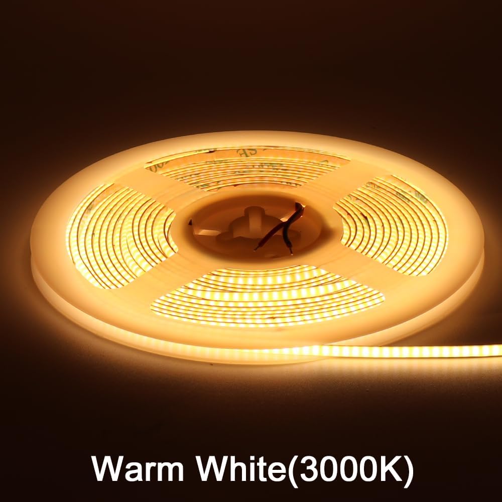 3mm_COB_Strip_Light,_DC_12V/24V__Flexible_Cuttable_Ultra-Thin_LED_Tape_CRI>90_Uniform_Dotless_400LEDs/M_LED_Light_for_Bedroom_Home_Kitchen_Cabinet_Decor_(NO_Power_Supply)
