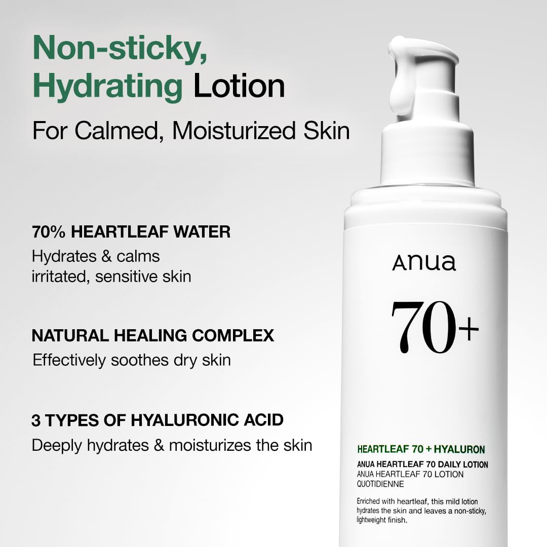 Anua_Heartleaf_Daily_Lotion,_Lightweight_Face_Moisturizer_with_Hyaluronic_Acid,_Gentle_&_Calming_Face_Cream_for_Soothing,_Hydration,_&_Moisture_Barrier_for_Dry_Skin,_Korean_Skincare,_6.76_fl.oz.