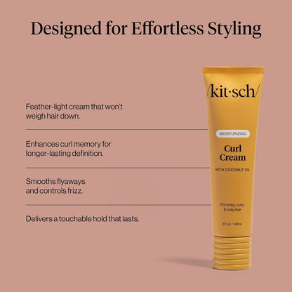 Kitsch_Moisturizing_Curl_Cream_for_Curly_Hair_–_Lightweight_Curly_Hair_Products_for_Men_&_Women_|_Defines_Curls,_Controls_Frizz_&_Boosts_Shine_|_Hydrating_Curling_Cream_-_5.3_oz