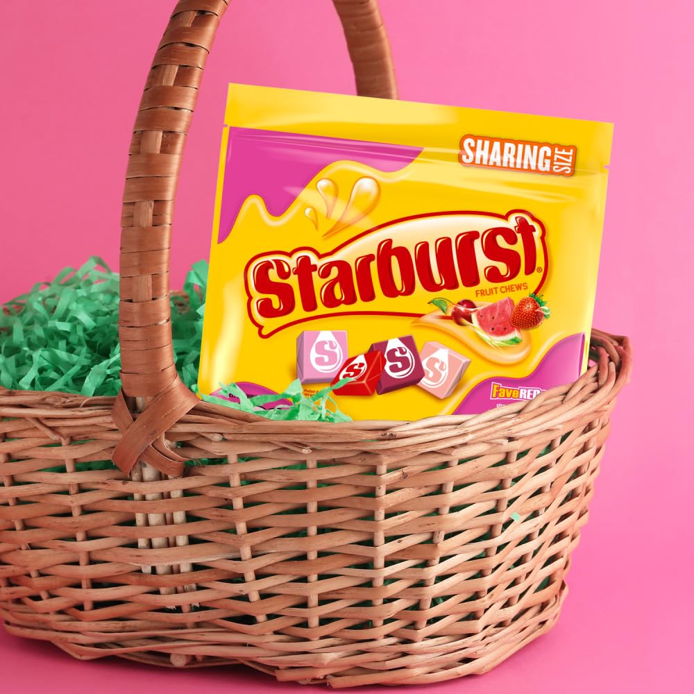 STARBURST_FaveREDS_Fruit_Chews_Candy,_Chewy_Candy,_15.6_oz_Sharing_Size_Bag
