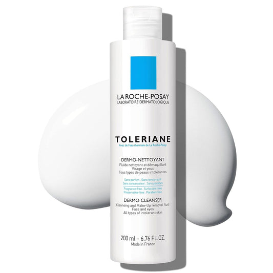 La_Roche-Posay_Toleriane_Dermo_Facial_Cleanser_for_Face_&_Eyes,_Gentle_Face_Wash_and_Makeup_Remover,_Milky_Texture,_Fragrance_Free,_Preservative_Free
