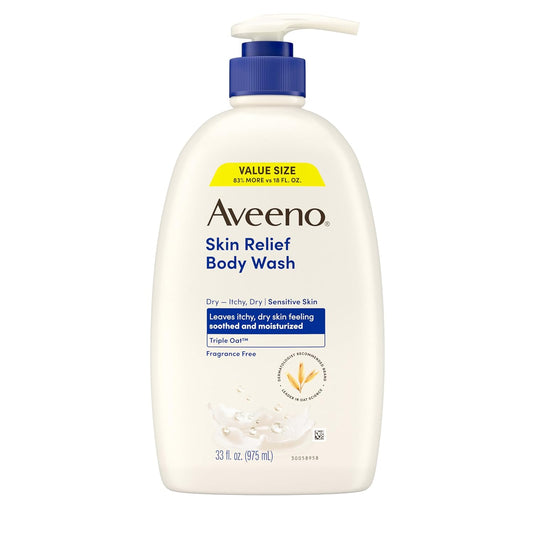 Aveeno_Skin_Relief_Fragrance-Free_Body_Wash_with_Triple_Oat®_Complex,_Gentle_Daily_Cleanser_for_Sensitive_Skin_Leaves_Itchy,_Dry_Skin_Feeling_Soothed_&_Moisturized,_33_fl._oz