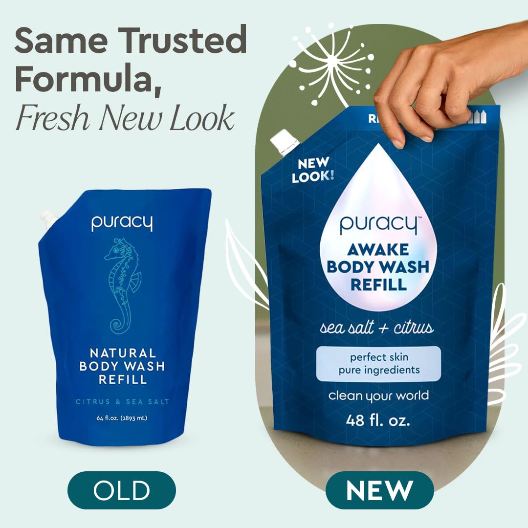 Puracy_Body_Wash_Refill,_Natural_Body_Wash,_98.6%_Pure_Plant_Ingredients,_Moisturizing_Shower_Gel_for_Women_Men_Kids,_Body_Soap_for_Dry_Sensitive_Skin_Gently_Scented_with_Citrus_&_Sea_Salt,_48_Oz