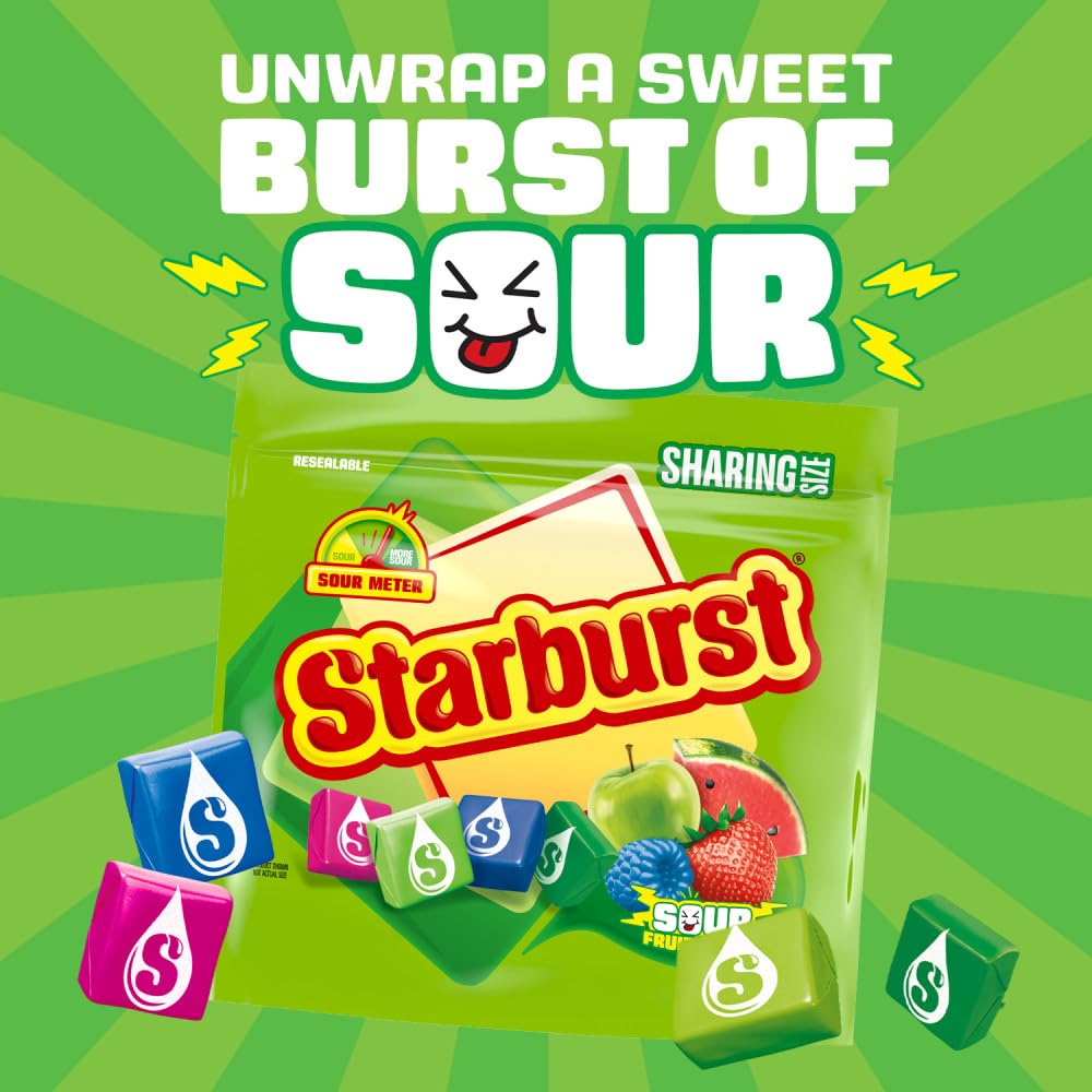 STARBURST_Sour_Chewy_Candy_Individually_Wrapped_Fruit_Chew,_Sharing_Size,_15.6_Oz_Resealable_Bag