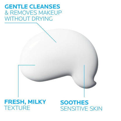 La_Roche-Posay_Toleriane_Dermo_Facial_Cleanser_for_Face_&_Eyes,_Gentle_Face_Wash_and_Makeup_Remover,_Milky_Texture,_Fragrance_Free,_Preservative_Free