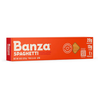 Banza_Spaghetti_Pasta_from_Chickpeas_-_Gluten_Free,_High_Protein,_and_Lower_Carb_Protein_Spaghetti_Chickpea_Pasta_-_8oz