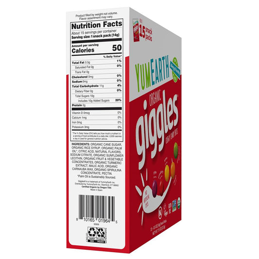 YumEarth_Organic_Giggles_Chewy_Candy_–_Allergy_Friendly,_No_Artificial_Dyes,_Non_GMO,_Gluten_Free,_Fruit_Flavored,_Vegan_Candy_Snacks_0.5_oz_(Box_of_15)​