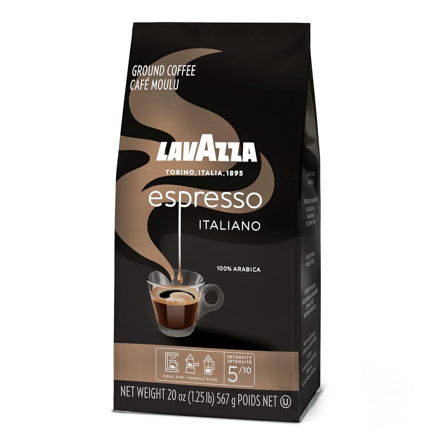 Lavazza_Espresso_Ground_Coffee,_Medium_Roast,_100%_Arabica,_20_oz_Bag_(Pack_of_1)