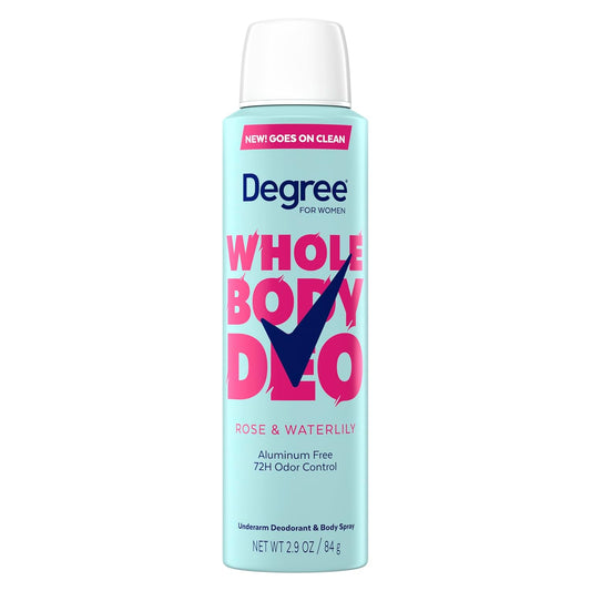Degree_Women_Deodorant_Spray_Rose_and_Waterlily_Scent_Aluminum_Free_72H_Odor_Protection_2.9_FO