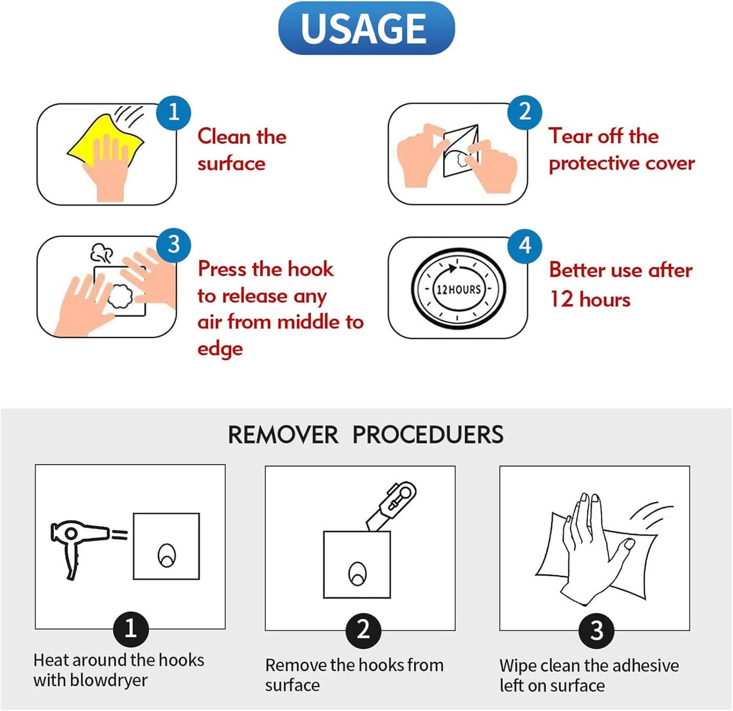 Adhesive_Hooks_Kitchen_Wall_Hooks_-_24_Packs_Heavy_Duty_24lb(Max)_Nail_Free_Transparent,Waterproof,Sticky_Stainless_Hangers_for_Keys,Bathroom,_Shower,_Outdoor,_Kitchen,Door,Home_Improvement,Utility