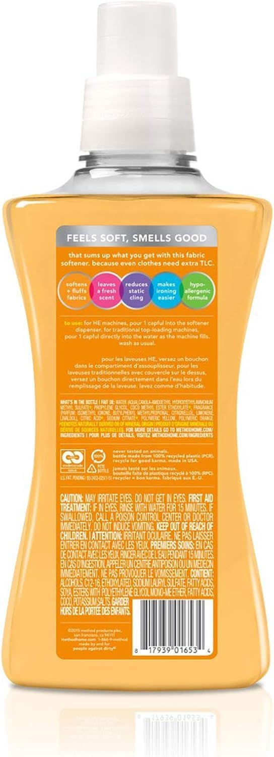 Method_Fabric_Softener;_Ginger_Mango;_53.5_Ounces;_45_Loads;_1_pack;_Packaging_May_Vary